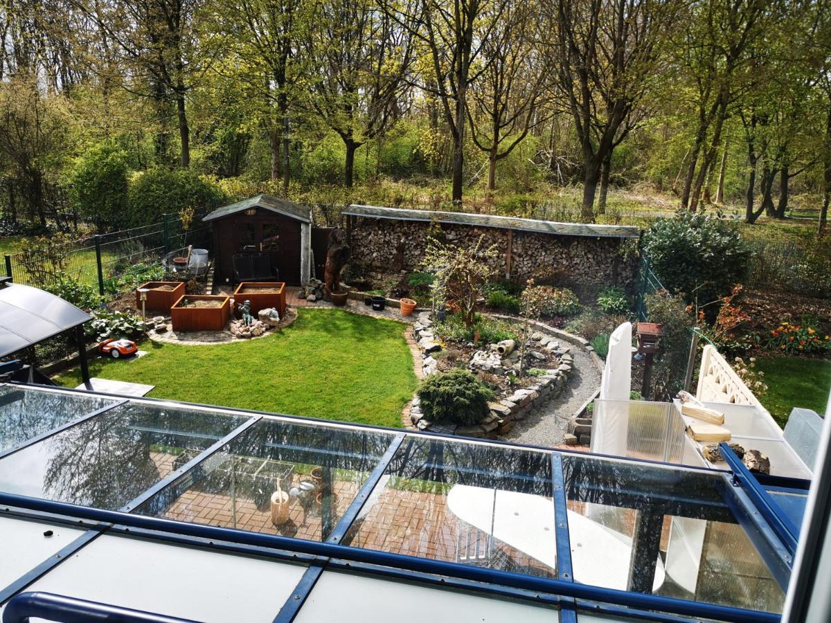 Naturnahe Schoene Neu Gestaltete Ferienwohnung Würselen Kültér fotó