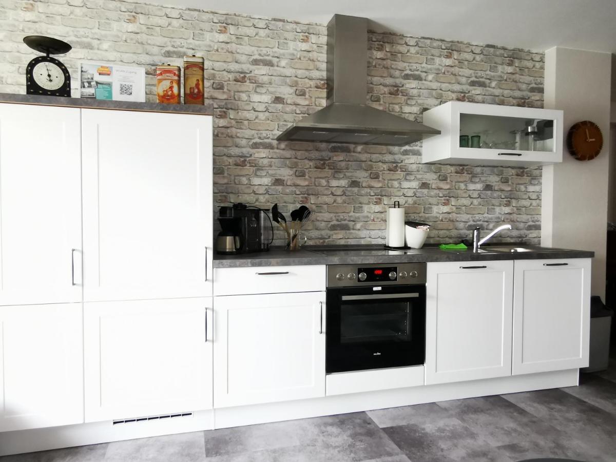 Naturnahe Schoene Neu Gestaltete Ferienwohnung Würselen Kültér fotó
